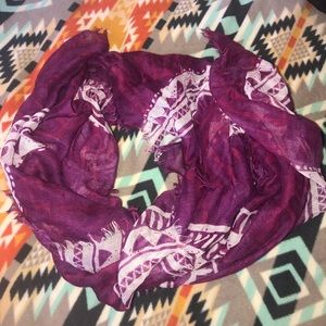 Scarf, tribal print